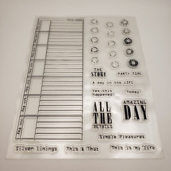 Elizebeth Craft Designs Stamp Set All The Details Stamp Set - Picture 1 of 2